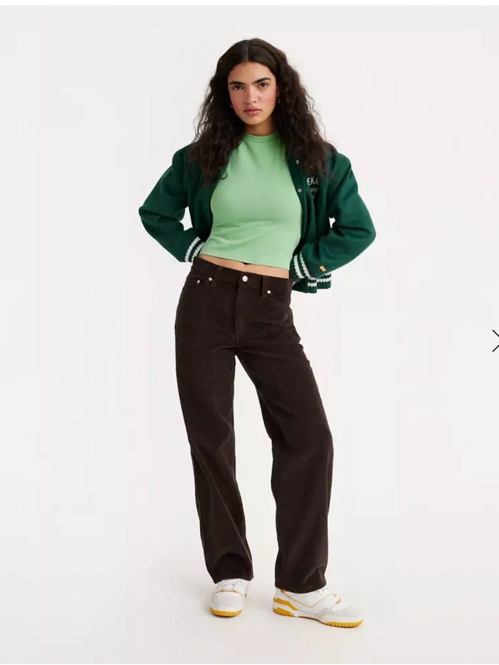 Levi's Baggy Dad Corduroy Pants